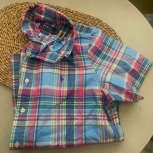 Ralph Lauren Colorful Plaid Shirt